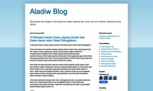 Aladiw.blogspot.com thumbnail