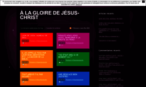 Alagloiredejesuschrist.unblog.fr thumbnail