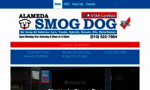 Alamedasmogdog.com thumbnail