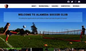 Alamedasoccer.org thumbnail