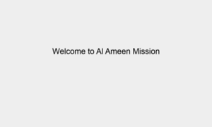 Alameenmission.com thumbnail