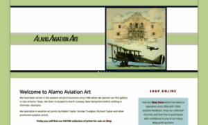 Alamoaviationart.com thumbnail