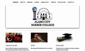 Alamocitybarbercollege.com thumbnail