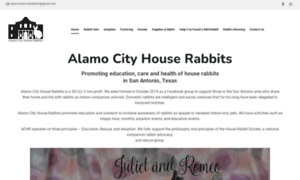 Alamocityhouserabbits.org thumbnail