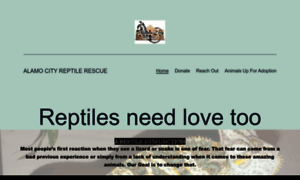 Alamocityreptilerescue.com thumbnail