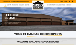 Alamohangardoors.com thumbnail