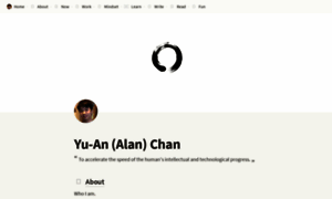 Alanchan.me thumbnail