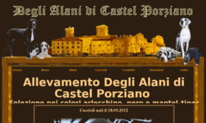 Alanidicastelporziano.it thumbnail