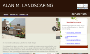 Alanmlandscaping.webstarts.com thumbnail