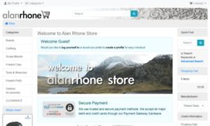 Alanrhone-store.com thumbnail