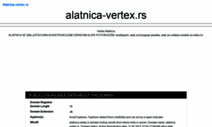 Alatnica-vertex.rs.qanator.com thumbnail