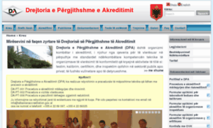 Albanianaccreditation.gov.al thumbnail