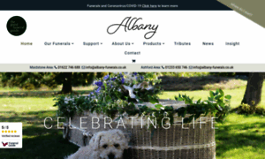 Albany-funerals.co.uk thumbnail