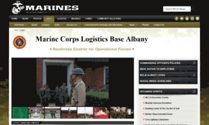 Albany.marines.mil thumbnail