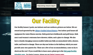 Albanyaquaticcenter.com thumbnail