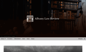 Albanylawreview.org thumbnail