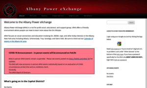 Albanypowerexchange.org thumbnail