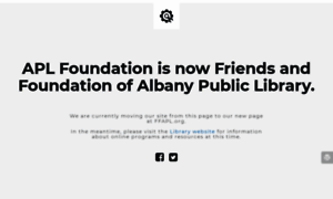 Albanypubliclibraryfoundation.org thumbnail