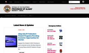 Albay.gov.ph thumbnail