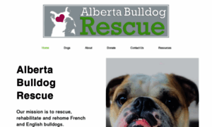 Albertabulldogrescue.com thumbnail