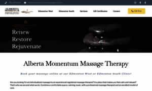 Albertamomentummassage.com thumbnail