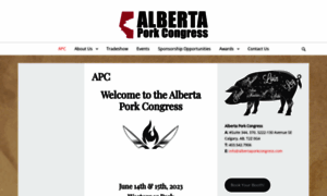 Albertaporkcongress.com thumbnail