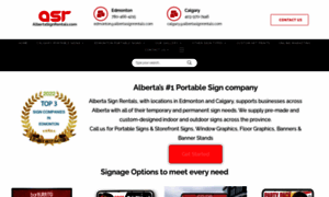 Albertasignrentals.com thumbnail