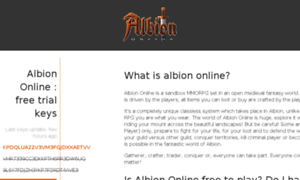 Albion-online-keys.com thumbnail