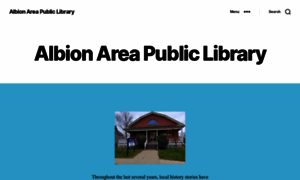 Albionarealibrary.org thumbnail