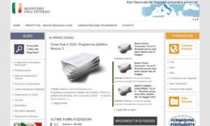 Albosegretari.interno.gov.it thumbnail