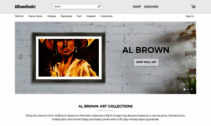 Albrown.artistwebsites.com thumbnail