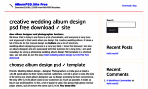 Albumpsd.site thumbnail
