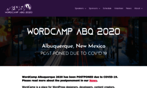 Albuquerque.wordcamp.org thumbnail
