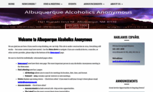 Albuquerqueaa.org thumbnail