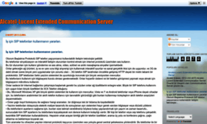 Alcatelextendedcommunicationserver.blogspot.com thumbnail