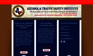 Alcoholandtrafficsafetyinstitute.com thumbnail