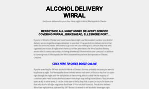 Alcoholdeliverywirral.co.uk thumbnail