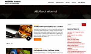 Alcoholicscience.com thumbnail