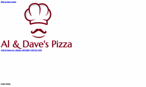 Aldavespizza.com thumbnail