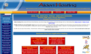 Alden-java-hosting.com thumbnail
