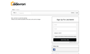 Aldevron.applicantpro.com thumbnail