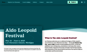 Aldoleopoldfestival.com thumbnail