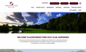 Aldwickburyparkgolfclub.co.uk thumbnail