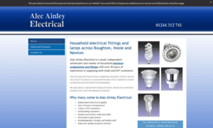 Alecainleyelectrical-chester.co.uk thumbnail