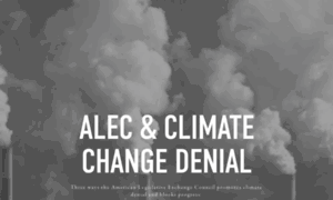 Alecclimatechangedenial.org thumbnail