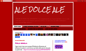 Aledolceale.blogspot.com thumbnail