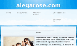 Alegarose.com thumbnail