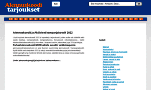 Alennuskoodi-tarjoukset.com thumbnail