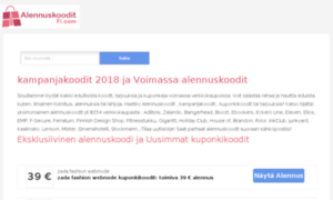 Alennuskoodit-fi.com thumbnail