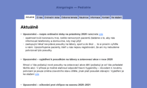 Alergologie-pediatrie.cz thumbnail